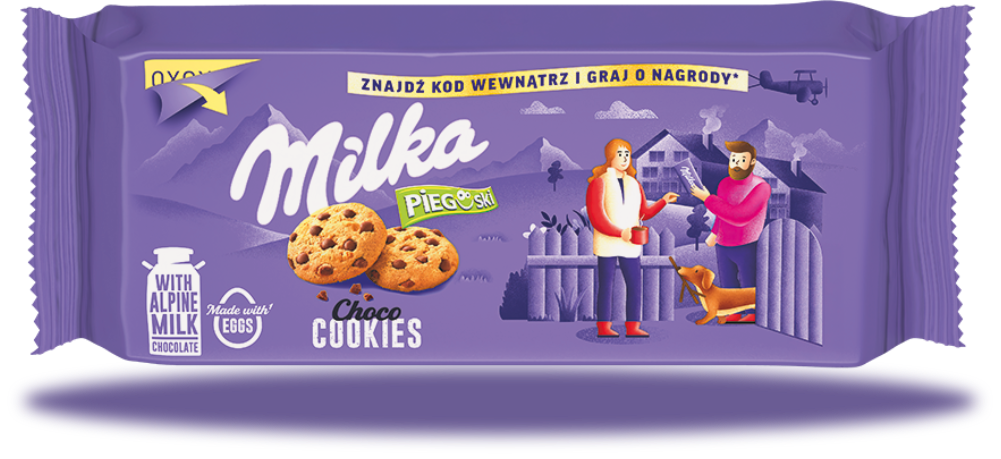 Ciastka Milka